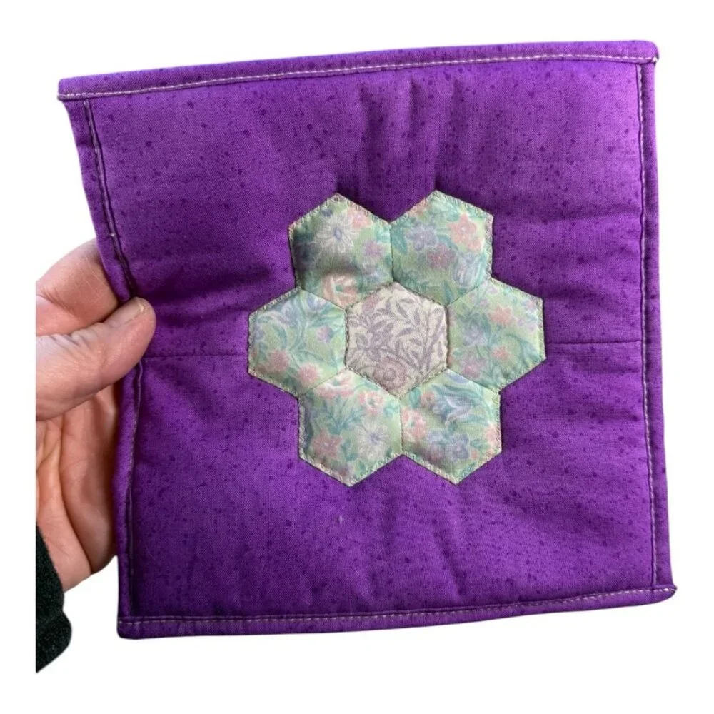 Vintage Handkerchief Quilt‎ Wall Hanging